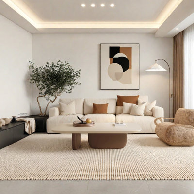 Modern Coffee Table with Piano Paint Finish