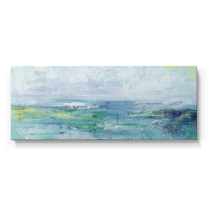 Toile tendue abstraite Seris 6 # XXVI-Wide Gallery, H 12 po x l 30 po