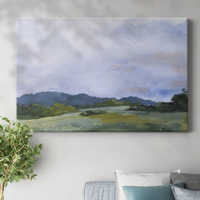 «Pastoral Horizons II», toile tendue avec châssis