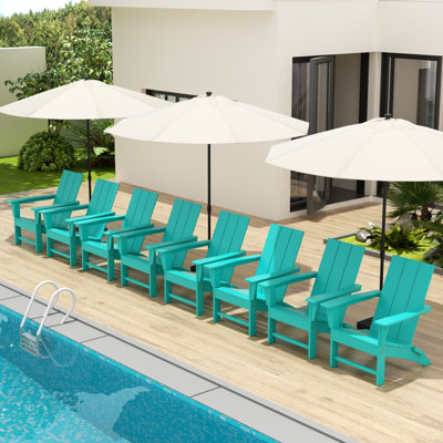 Ensemble de chaises Adirondack pliables Joubert