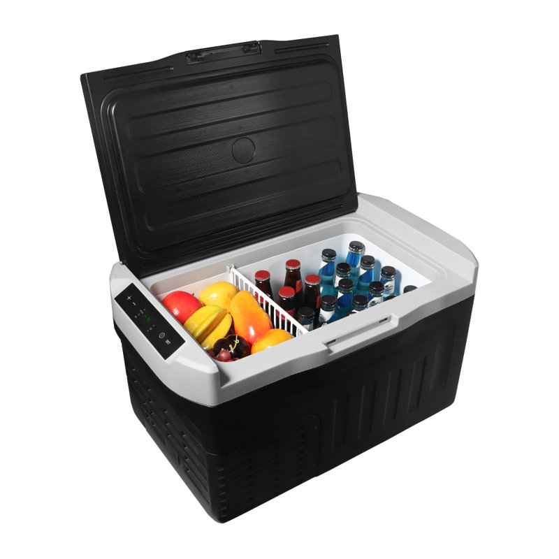 Frigidaire, réfrigérateur / congélateur électrique portatif convertible 20 L, noir
