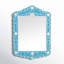 Ren Botanic Bone Inlay Traditional Distressed Accent Mirror-1696650705