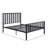 Antique Oak & Black Finish Full Bed-1804551927-1804551926-1804551923
