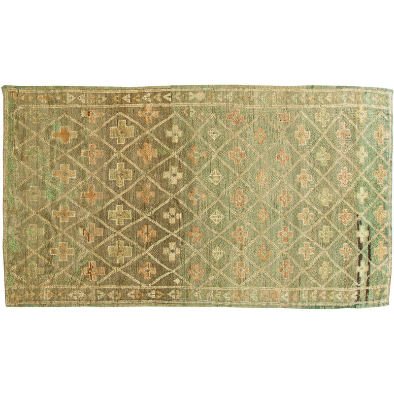 Vintage One-of-a-Kind Rectangle 5'9" X 11' Area Rug