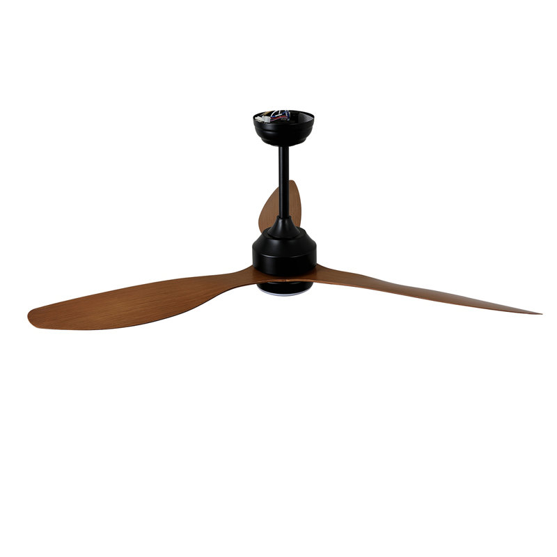 52" Ceiling Fan With Lights Quiet DC Motor 3 ABS Blade Ceiling Fans 6 Speed Levels,Reversible Ceiling Fan, For Patio Living Room, Bedroom, Office,Indoor