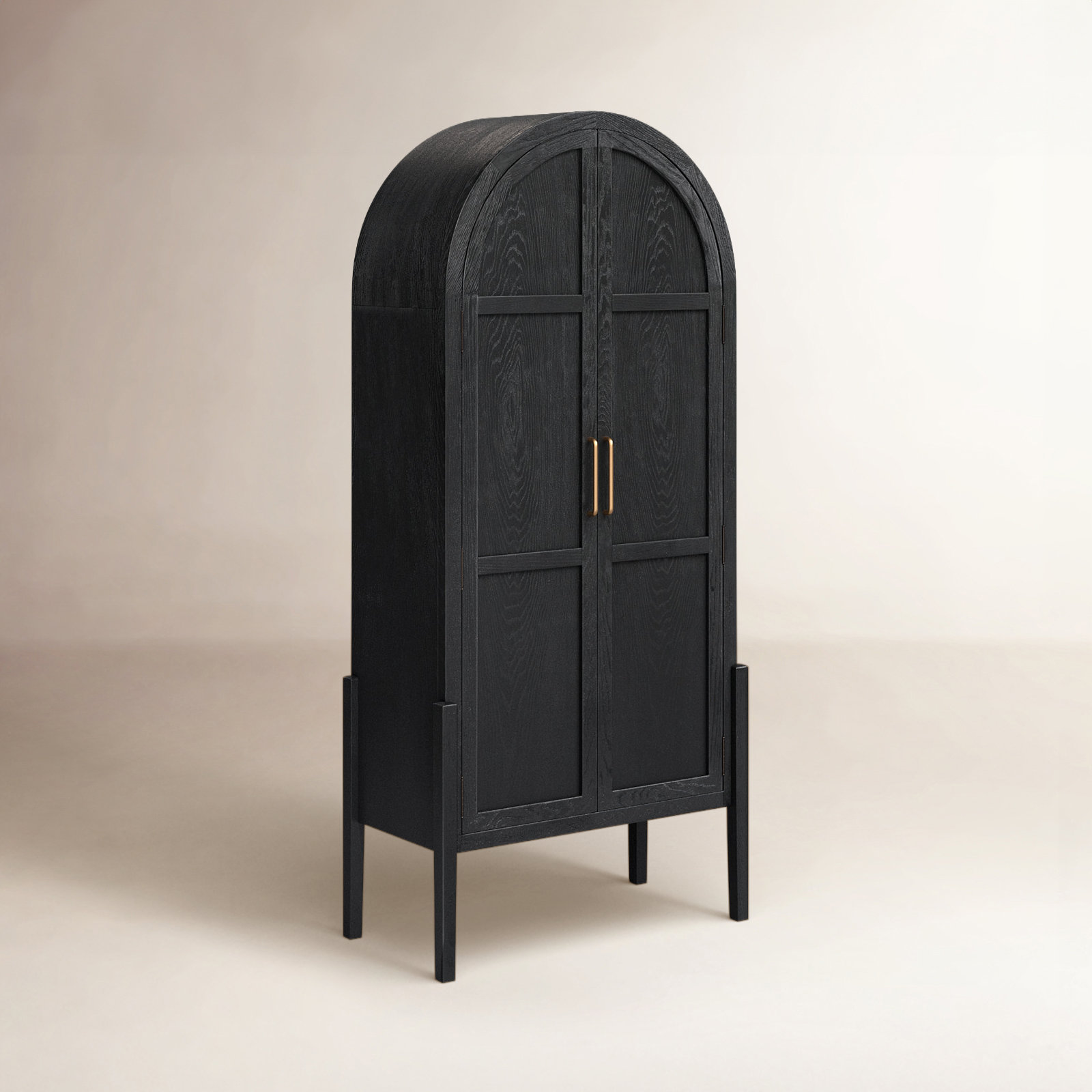Cathay Dining Cabinet, Drifted Black