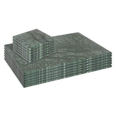 Argon Tableware Marble Placemat And Coaster Set