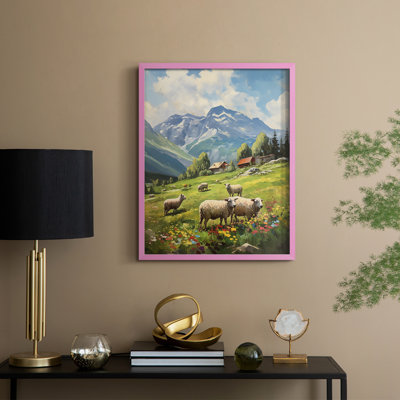 ANIMALS Series CECIX, reproduction encadrée - bois massif