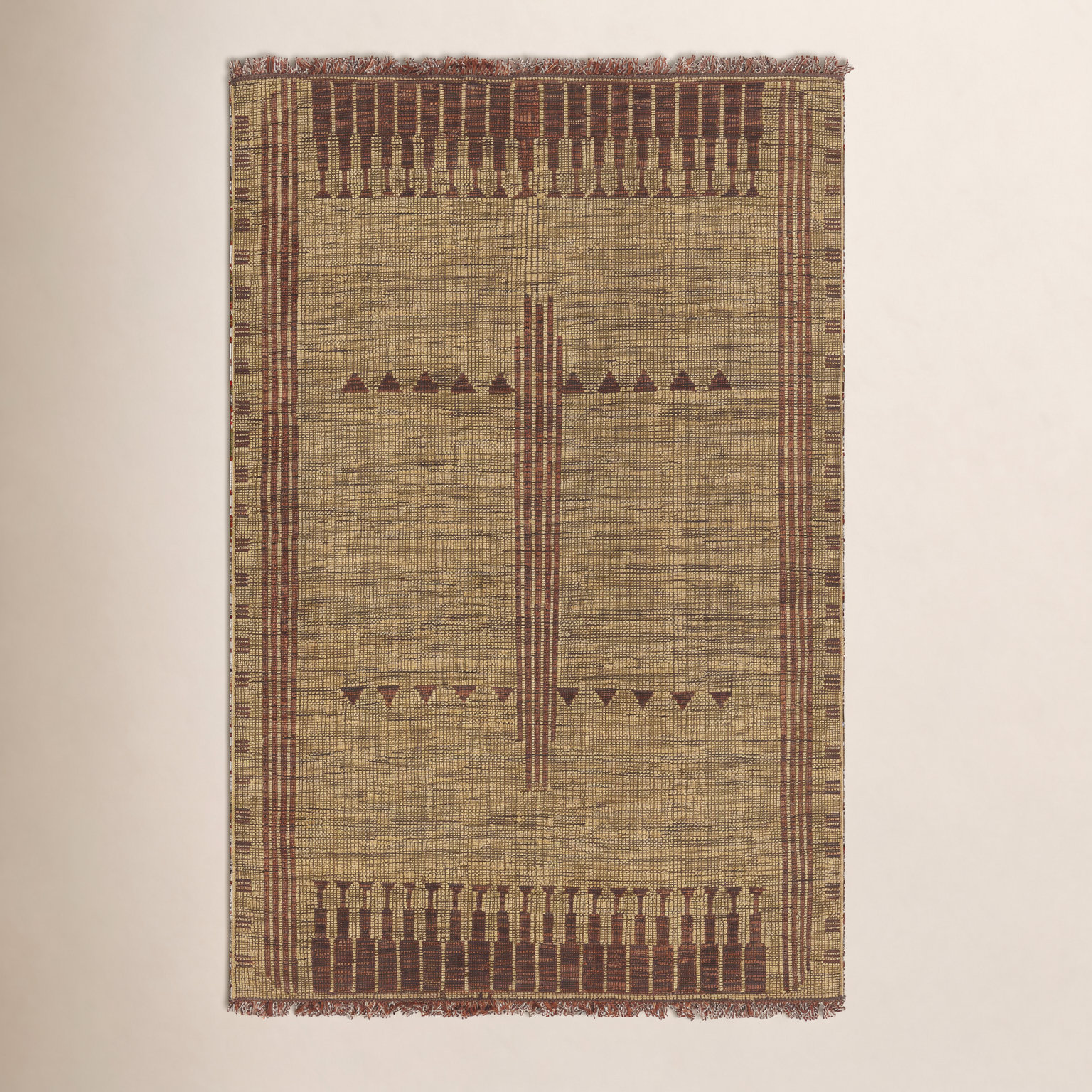 Alfi Hand-Woven Oriental Jute Rug, Rectangle 10' x 14'