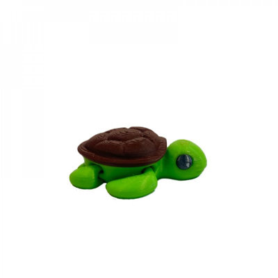 3D Printed Turtle Figurine