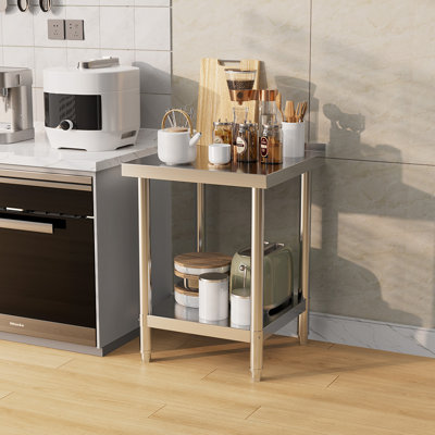Griffing Stainless Steel Prep Table