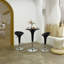 Brucknell Swivel Adjustable Height Counter Stool with Metal Frame-1661389108