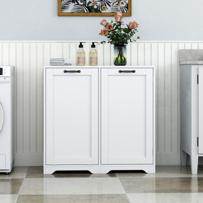 30.31'' H Tilt-Out Laundry Hamper Cabinet