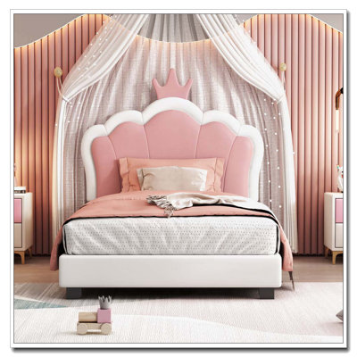 Lit princesse rembourré
