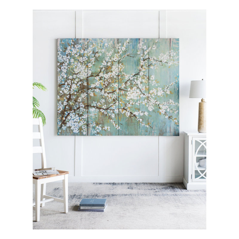 Ensemble de 4 impressions sur toile, décoration murale