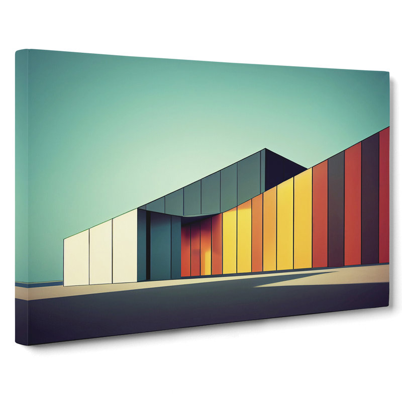 Modern Building Architecture Vol.1 - Wrapped Canvas, 40cm H x 60cm W x 3cm D