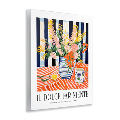 Art mural classique classique, Bouquet italien, par lettré et doublé