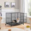 Cage pour chien indestructible pour chiens de taille moyenne à grande-1431475426