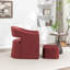 Fauteuil demi-tonneau avec repose-pieds Kyah-220945844