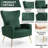 Upholstered Velvet Armchair-1485264356