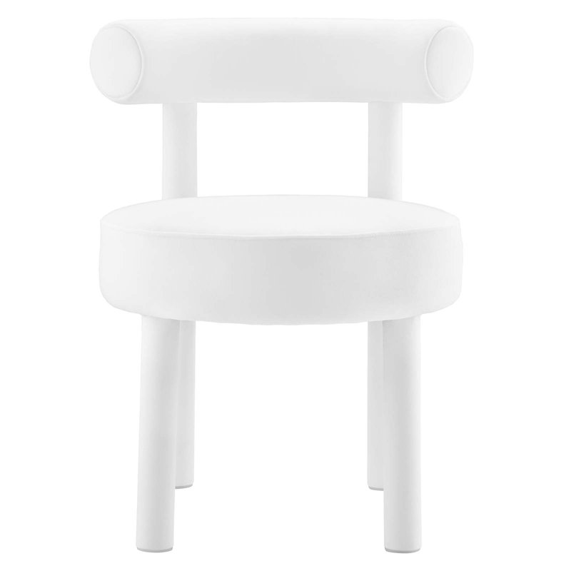 Modway Toulouse Dining-Chairs, White