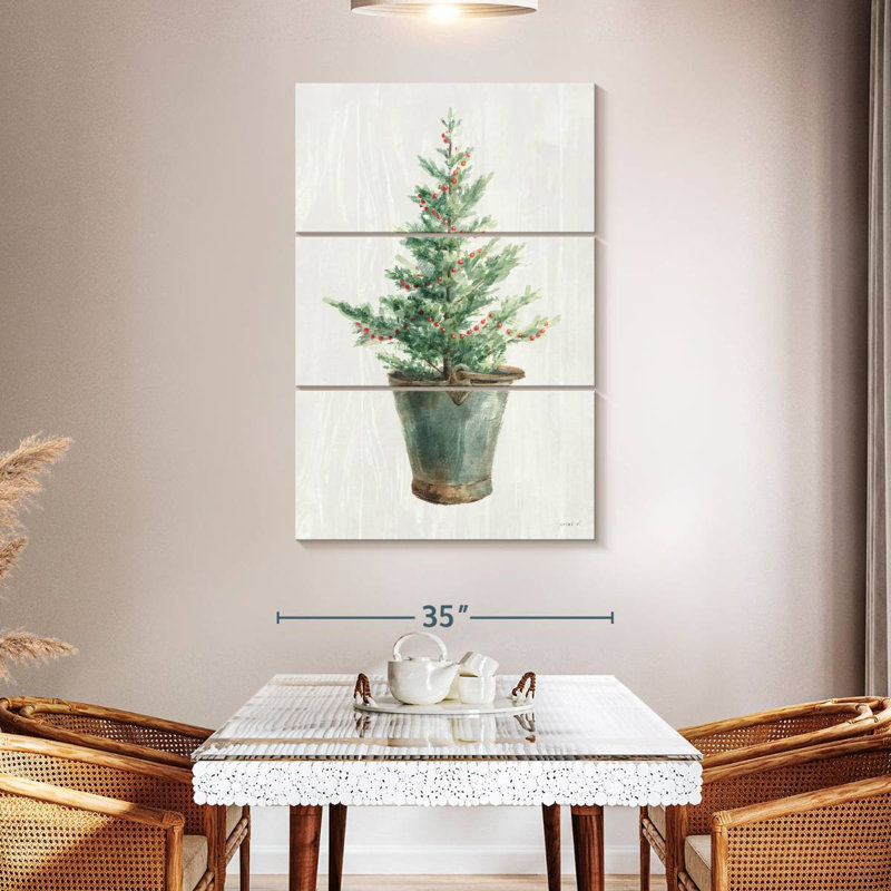 Arbre de Noël blanc et brillant Lelend I, H 50 po x l 32 po