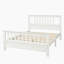 Lit plateforme en bois avec tête et pied de lit-1092005624