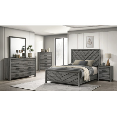 Miroir de style moderne en bois