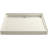 Groove 48" x 36" Single Threshold Rear Center Drain Shower Base-10978674-119009542