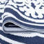 Tapis intérieur / extérieur bleu marine / blanc Facen-945001728