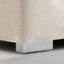 Canapé modulaire en chenille crème et blanc-2027839559