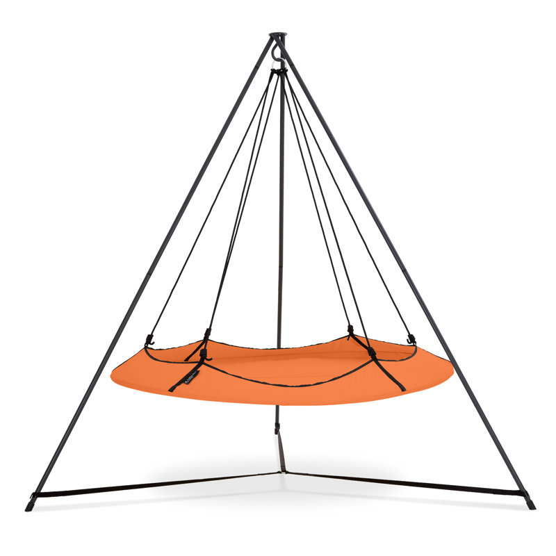 Double Classic Hammock with Stand, Tangerine