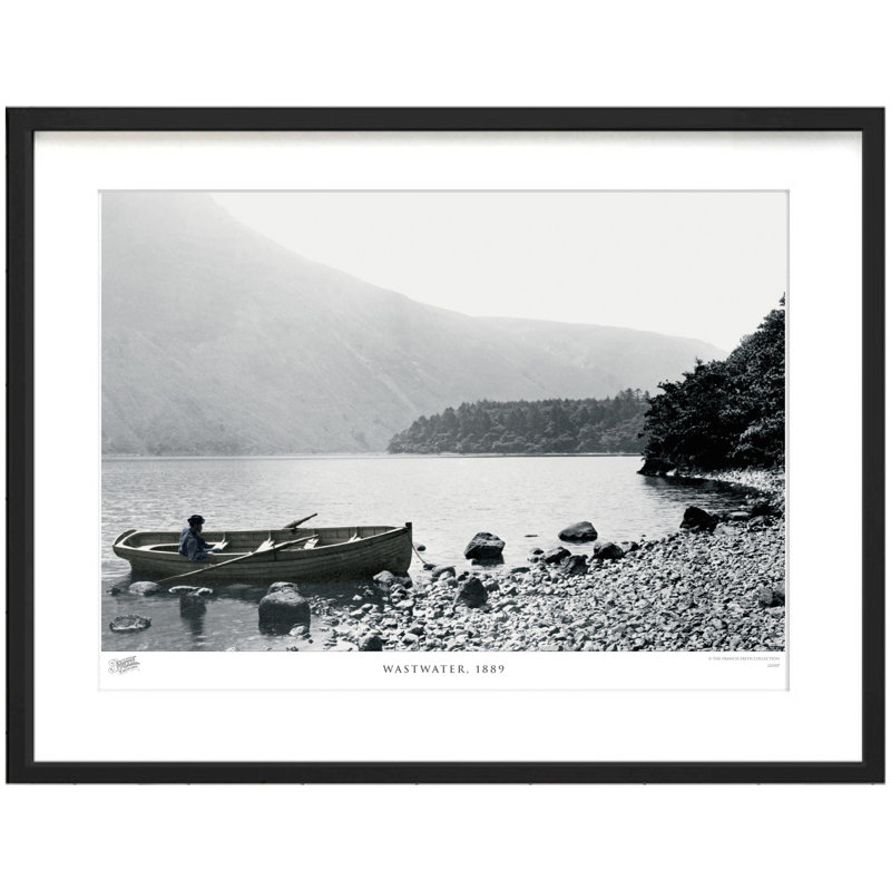 Wastwater, 1889 - Single Picture Frame Print, 60cm H x 80cm W x 2.3cm D