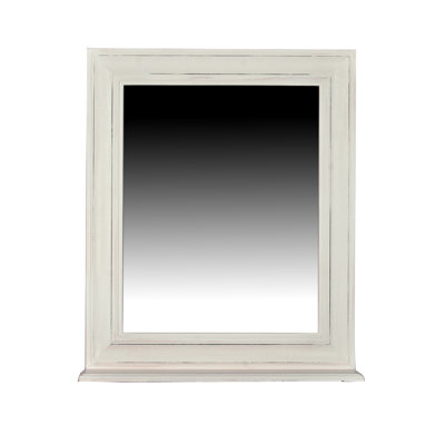 Siegmar Flat Mirror with Shelves