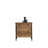 Lateral File With Bold Design, Oak Finish