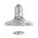 FlowCurve 4 in. Centerset 1-Handle Bathroom Faucet with 50/50 Pop-Up Drain in Polished Chrome