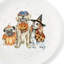 Little Wren Wrendale Designs Trick Or Treat Coupe Plate