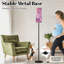 Lampe sur pied en marbre liquide, peinture artistique, poussière d'or rose, lampe sur pied à intensité variable avec télécommande, interrupteur au pied, ampoule, abat-jour, lampe sur pied pour le bureau de la chambre à coucher