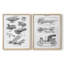 Vol industriel - reproduction encadrée de qualité supérieure - prête à être accrochée - aucun clou requis - aucun clou requis-84831094-84831089