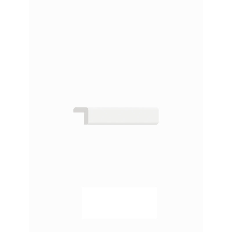 Moulure de coin extérieur de 96 po, blanche, OCM-WH, White