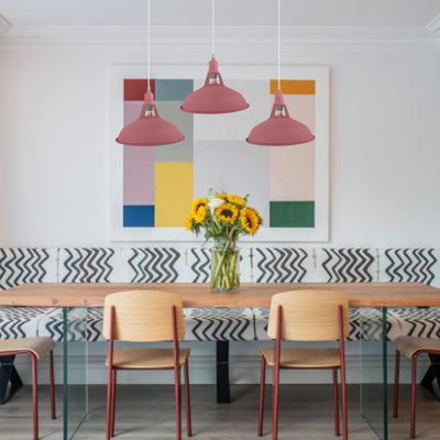 3 - Light Silver Kitchen Island Pendant