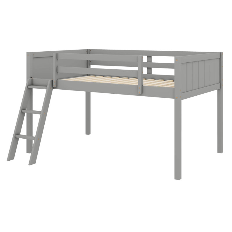Lit pour chambre Kiersti, gris