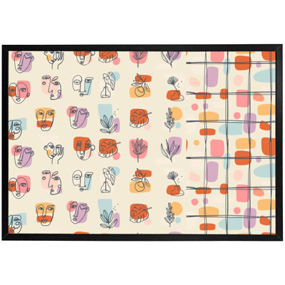 Asenat Single Picture Frame Print