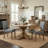 Solid Wood Upholstered Dining Chairs-1284124901