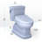 Guinevere 1.28 GPF Floor Mounted Bidet Toilet (Seat Included)