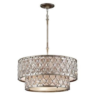 Autberry 6 - Light Crystal Chandelier