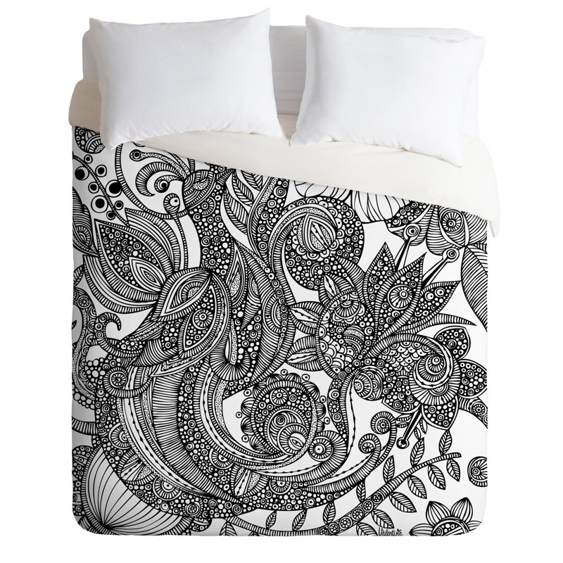 Housse de couette Bird, Housse de couette pour très grand lit, Luxe