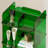 Acrylic Open Bookshelf with 360° Rotating Base-107393913