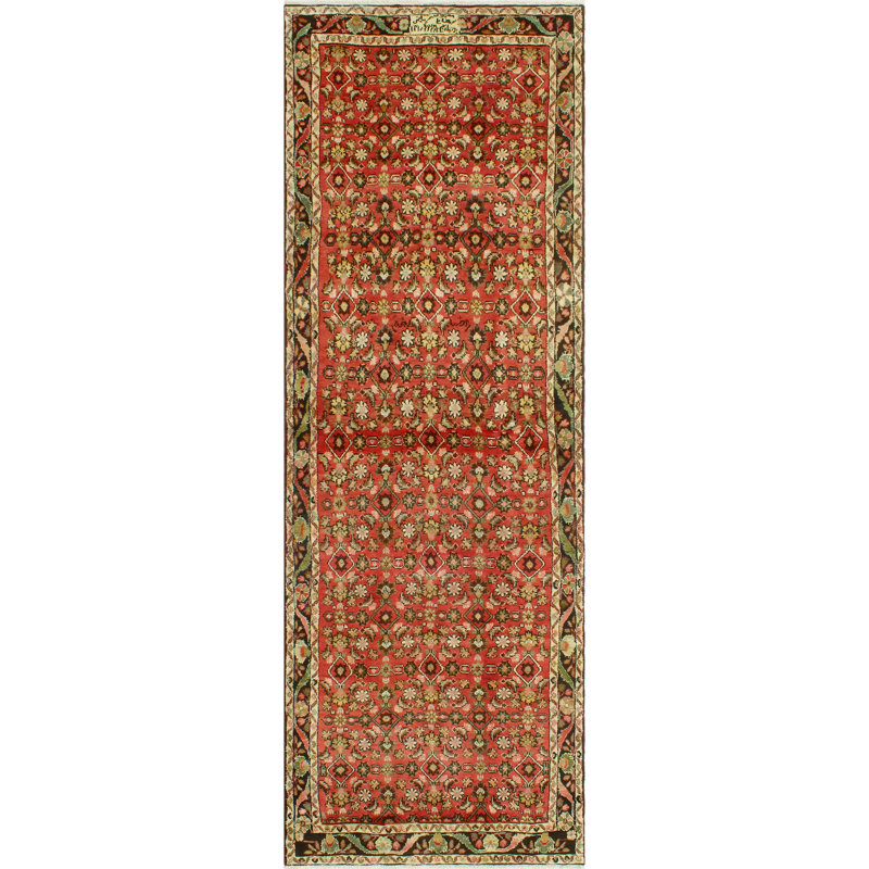 Khusbu Distressed Asucena Rust Runner