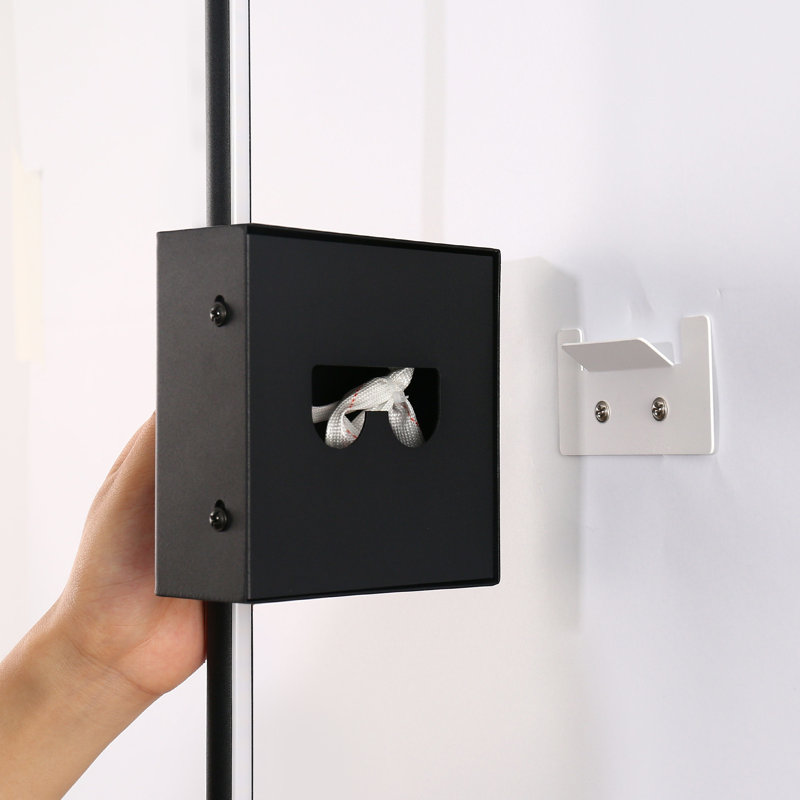 Carista Iron LED Armed Sconce, Black